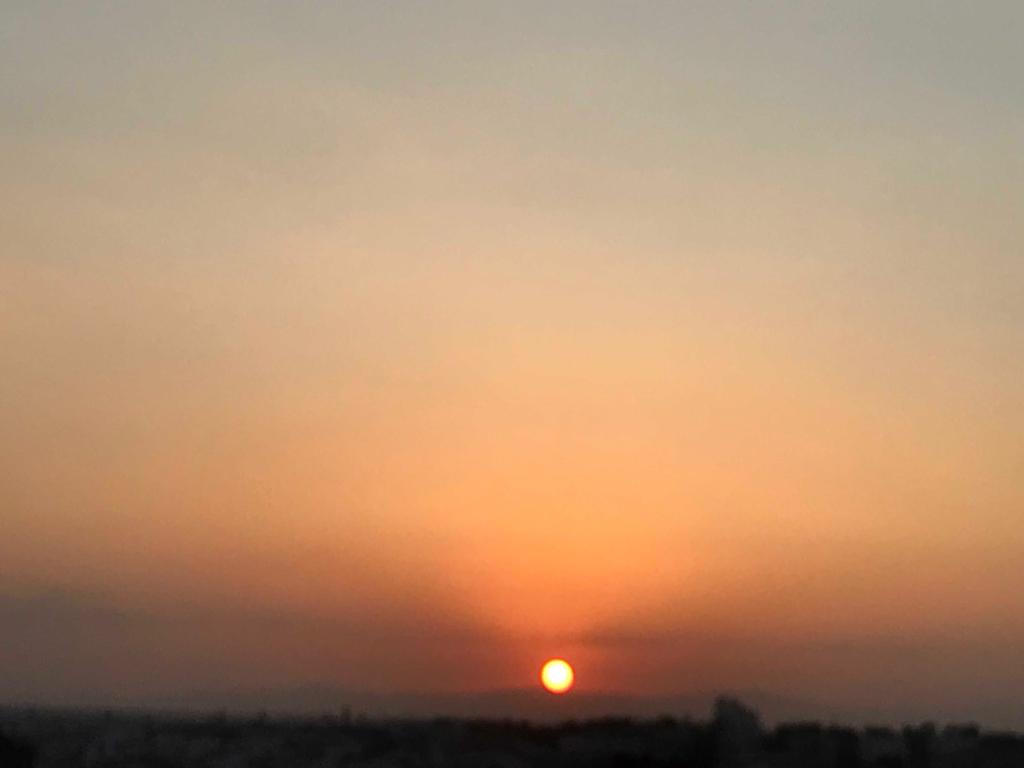 puesta de sol